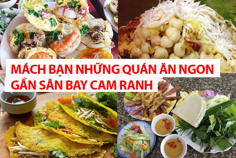 Mách bạn những quán ăn ngon gần sân bay Cam Ranh